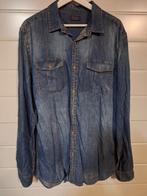 Overhemd jeans Zara, Kleding | Heren, Overhemden, Blauw, Ophalen of Verzenden, Zo goed als nieuw, Halswijdte 41/42 (L)
