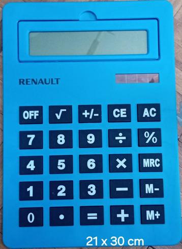 Calculatrice géante Solaire A4 beschikbaar voor biedingen