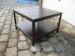 Table basse table de jardin en métal et bois table d'appoint, Bois, Enlèvement ou Envoi