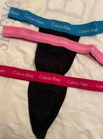 Calvin Klein String Heren Nieuw, Kleding | Heren, Ondergoed, Verzenden, Zwart, Calvin Klein, Slip