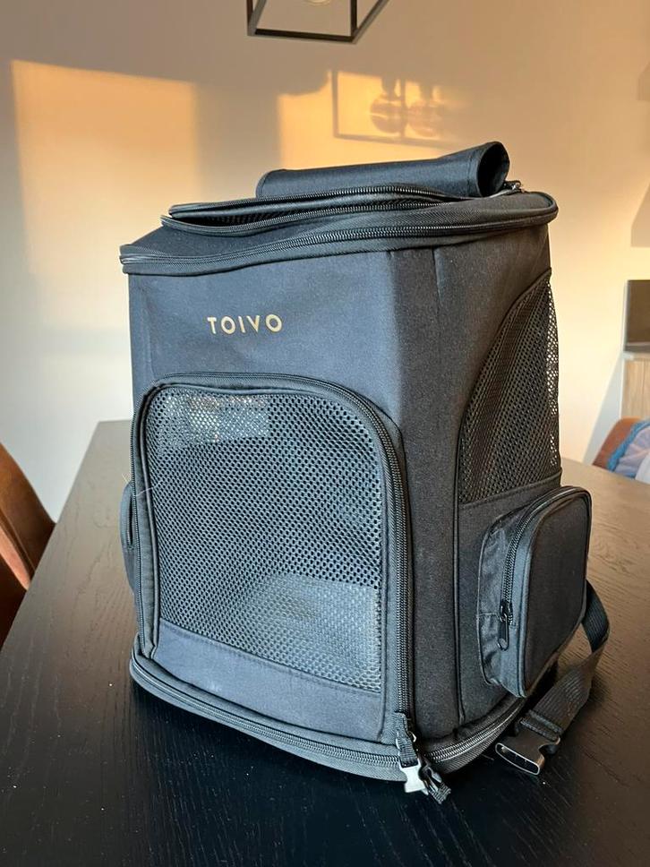 Toivo rugzak hond/kat, Dieren en Toebehoren, Transportboxen, Nieuw, Ophalen