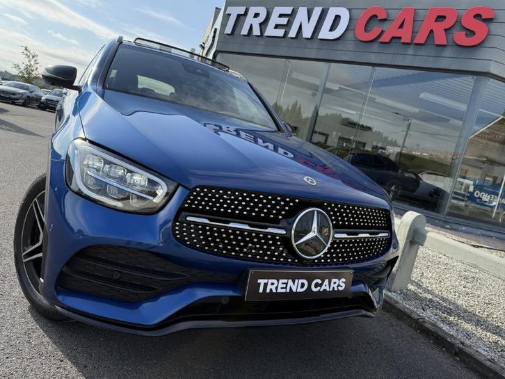 MERCEDES GLC 200d 9G-TRONIC PACK AMG PACK NIGHT PANO LED CAM, Auto's, Mercedes-Benz, Bedrijf, GL, 360° camera, ABS, Achteruitrijcamera