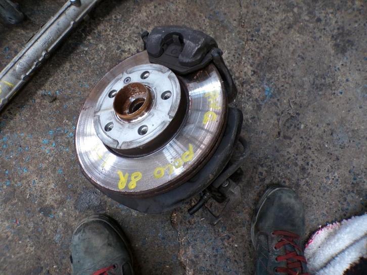 Moyeu avant gauche VW Polo 6 1.0TSi 70kw 2021 LP/15155, Autos : Pièces & Accessoires, Suspension & Châssis, Utilisé, Enlèvement