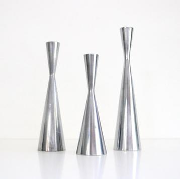 Vintage Kandelaars Erika Pekkari for IKEA, set van drie beschikbaar voor biedingen
