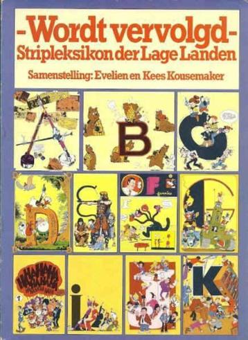 Wordt vervolgd - Stripleksikon der Lage Landen beschikbaar voor biedingen