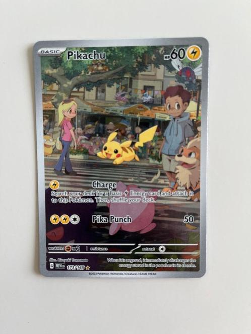 Pikachu 173/165 - Pokémon 151, Hobby & Loisirs créatifs, Jeux de cartes à collectionner | Pokémon, Neuf, Cartes en vrac, Foil