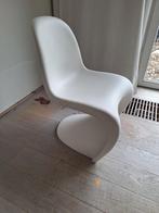 VITRA Design S-stoel Verner Panton wit mat, Huis en Inrichting, Ophalen, Wit, Zo goed als nieuw, Vijf, Zes of meer stoelen