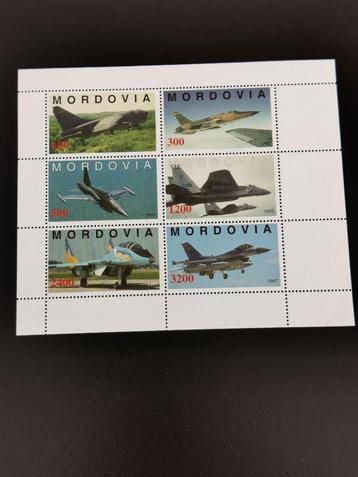 Mordovie - Russie 1997 - avions de chasse - BLOK **