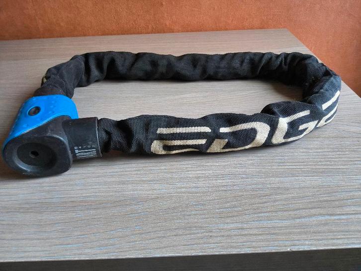 Fietsslot, Fietsen en Brommers, Fietsaccessoires | Fietssloten, Zo goed als nieuw, Kettingslot, Ophalen