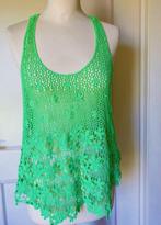 leuk kort gehaakt groen topje Nieuw TU / ONE SIZE, Kleding | Dames, Ophalen of Verzenden, Nieuw, Groen, Zonder mouw
