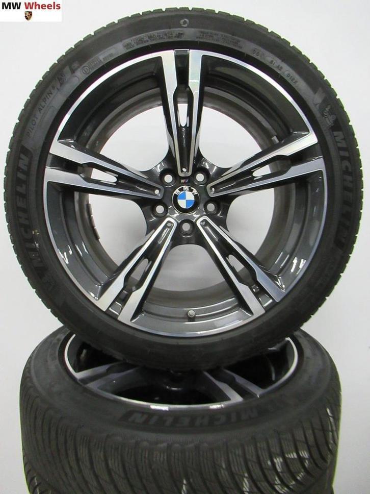Originele BMW M5 F90 F91 F92 705M 19 inch met winterbanden, Autos : Pièces & Accessoires, Pneus & Jantes, Pneus et Jantes, Pneus hiver