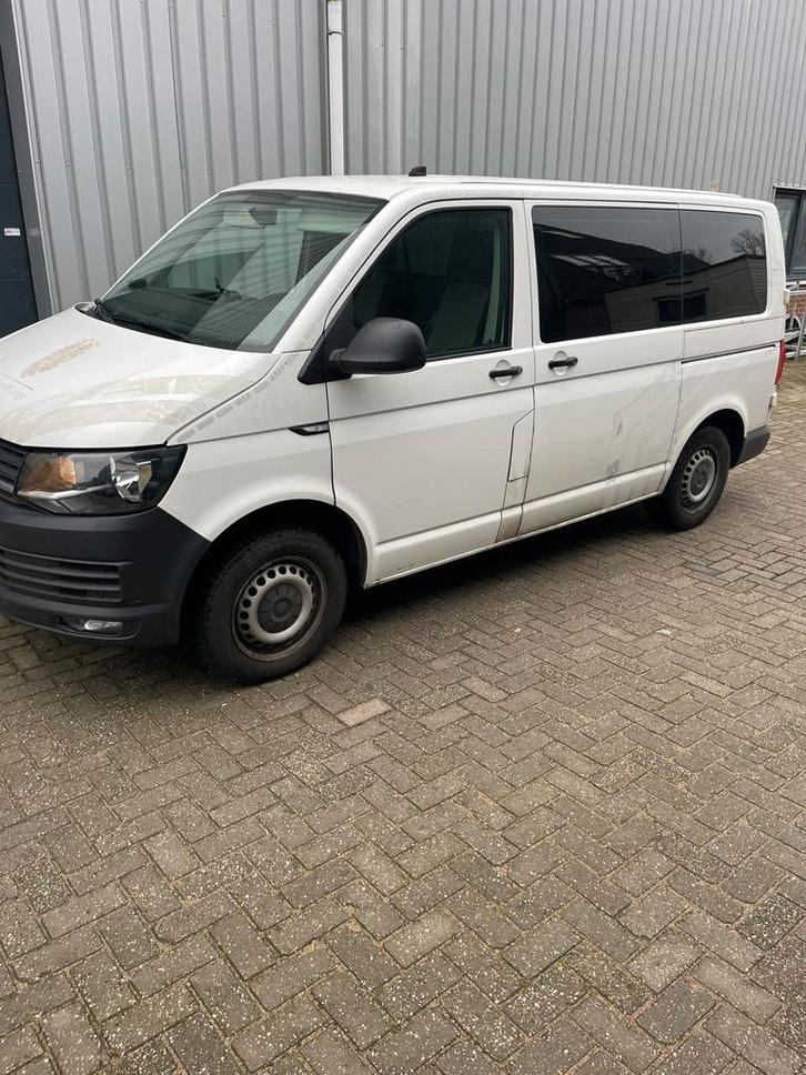 VW Transporter T6 2017 Euro 6 Dsg 9 personen, Autos, Camionnettes & Utilitaires, Particulier, Porte coulissante, Volkswagen, Diesel