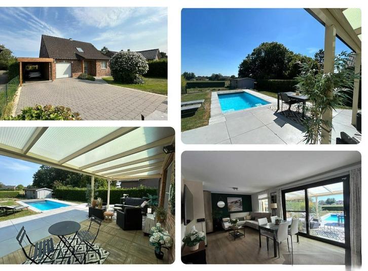 Sous option:  villa- excellent état général- piscine, Immo, Huizen en Appartementen te koop, Provincie Henegouwen, 1500 m² of meer