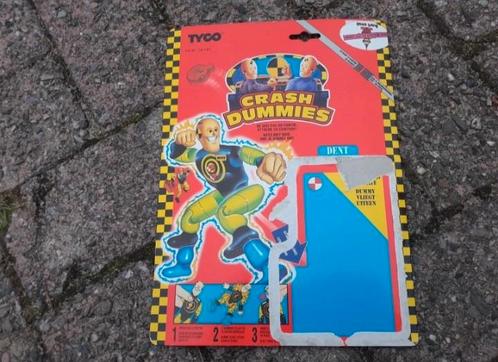 Tyco crash test dummies vintage filecard 1992, Verzamelen, Speelgoed, Ophalen of Verzenden
