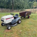 Zitmaaier werkend met aanhangwagen, Ophalen, Gebruikt, 90 tot 120 cm