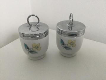  2  Royal Worcester egg Coddler