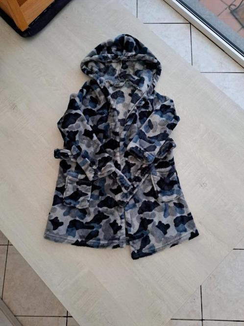 Peignoir bleu - Sortie de bain - TQF - 4 ans - polaire - cha, Kinderen en Baby's, Kinderkleding | Maat 104, Zo goed als nieuw