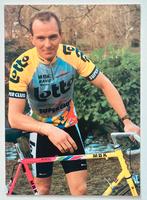 fotokaart Johan Museeuw wielrenner Lotto, Ophalen of Verzenden, Foto