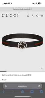 Ceinture gucci authentique, Kleding | Heren, Riemen en Ceintuurs, Ophalen, Zo goed als nieuw, Riem of Ceintuur