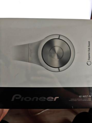 Pioneer On-ear koptelefoon SE-MX7-W beschikbaar voor biedingen