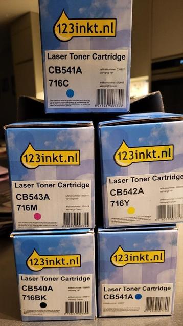 Toner cartridge CB540/541/542/543