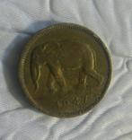 Monnaie munten congo belge belgië 1947 2 franc, Ophalen of Verzenden