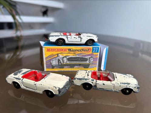 Set Matchbox Lesney Mercedes-Benz 230SL nr 27-D, Collections, Rétro, Enlèvement ou Envoi