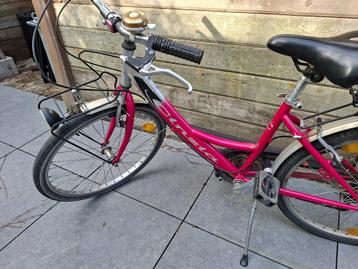 meisjesfiets, Fietsen en Brommers, Ophalen, Gebruikt, 22 inch, Versnellingen