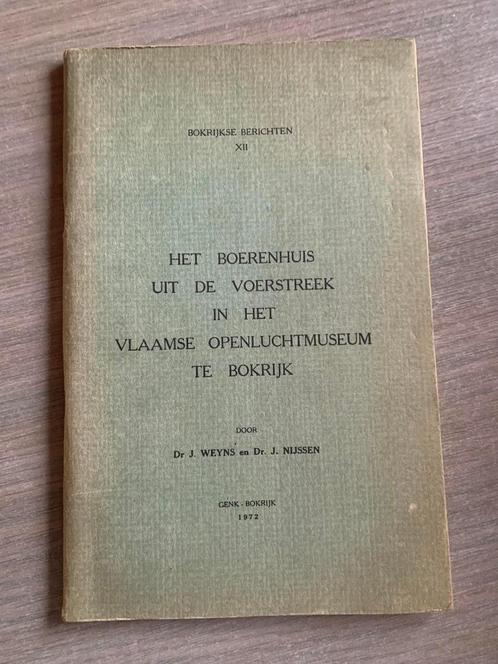 (SINT-MARTENS-VOEREN VAKWERKBOUW) Het boerenhuis uit de Voer, Livres, Histoire & Politique, Utilisé, Enlèvement ou Envoi