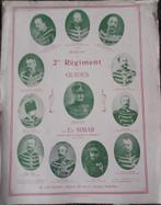 Partition musique militaire Marche du 2è régiment de Guides, Collections, Objets militaires | Général, Enlèvement