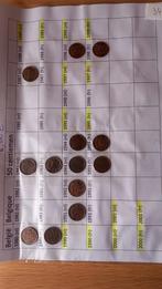 Belgische munten (34), Ophalen of Verzenden, Munten