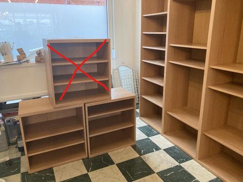 Lage houten kasten - Besta - Ikea, Huis en Inrichting, Kasten | Boekenkasten, Gebruikt, 50 tot 100 cm, Minder dan 100 cm, 25 tot 50 cm