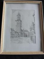 Potloodtekening Lokeren, Ophalen