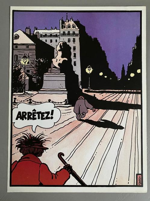 Poster original de Tardi, Livres, BD, Comme neuf, Enlèvement ou Envoi