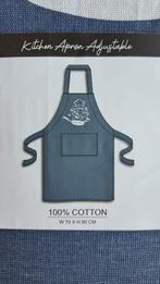Keukenshort - NIEUW !, Ophalen of Verzenden, Nieuw, Blauw, Schort