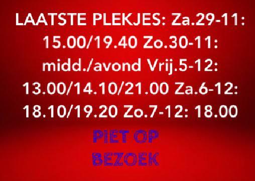 PIET OP BEZOEK, Diversen, Sinterklaas, Ophalen