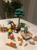 Playmobil houthakker met tractor (6814), Kinderen en Baby's, Ophalen of Verzenden, Zo goed als nieuw