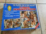 Tweezijdige puzzel (hond), Gebruikt, Ophalen of Verzenden, 500 t/m 1500 stukjes, Legpuzzel