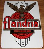 FLANDRIA : Bord Logo Flandria - Fietsen, Brommers en Motoren, Verzenden, Nieuw, Reclamebord