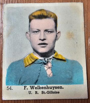 1930s (pre panini) Lecocq Félix Welkenhuysen U.R. St-Gilles! beschikbaar voor biedingen