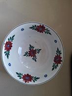 Saladeschaal „Les Floralies” van keramiek (oud), Ophalen of Verzenden