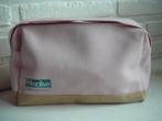 Trousse de toilette Palmolive rose et beige, Rose, Utilisé, Enlèvement ou Envoi, Homme ou Femme