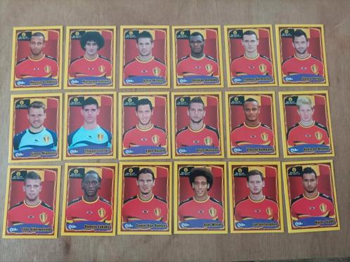 Panini Rode duivels. Volledige reeks. ( Croky)18 stickers, Hobby en Vrije tijd, Stickers en Plaatjes, Zo goed als nieuw, Ophalen of Verzenden