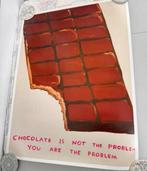 Œuvre d'art Le chocolat n'est pas le problème David Shrigley, Enlèvement ou Envoi