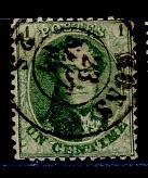 Belge 1863 - Léopold I n 13, Timbres & Monnaies, Timbres | Europe | Belgique, Envoi, Oblitéré