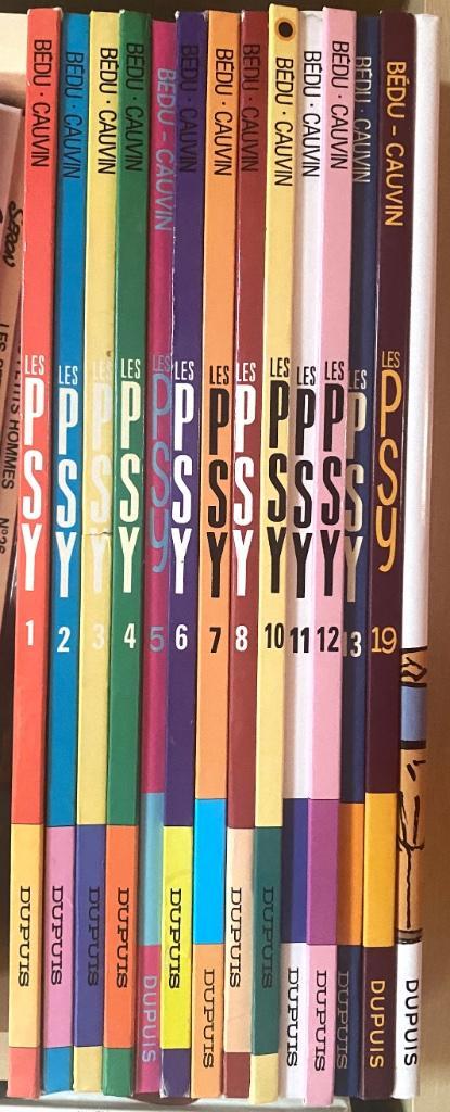 14 bd - Les Psy - Editions originales - Lot ou pièce, Boeken, Stripverhalen, Gelezen, Verzenden