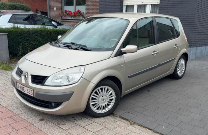 Renault Scénic 1.6 benzine – 2008 – 122.000 km, Auto's, Renault, Bedrijf, Scénic, ABS, Airbags, Airconditioning, Alarm, Bluetooth