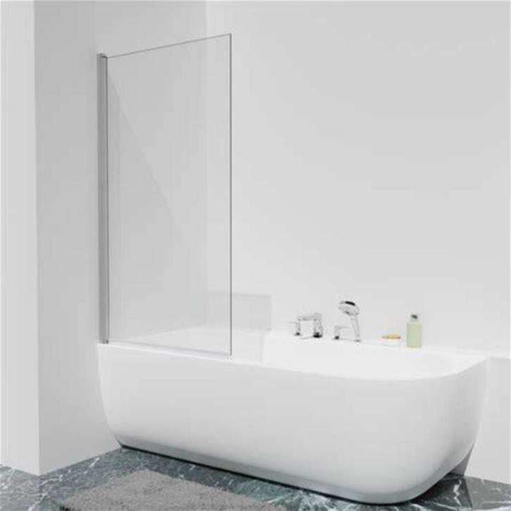 PAROI DE BAIGNOIRE PIVOTANTE INDUSCABEL, Bricolage & Construction, Sanitaire, Utilisé, Baignoire, Chrome, Verre, Enlèvement