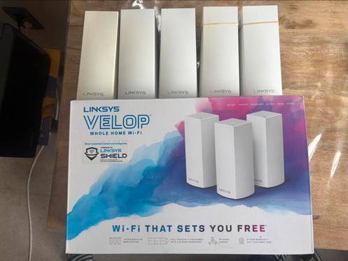 Linksys Velop Mesh Wifi Systeem -Tri Band, Computers en Software, WiFi-versterkers, Gebruikt, Ophalen