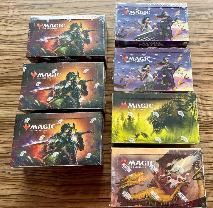 Magic the gathering: Sealed booster boxes, Hobby en Vrije tijd, Verzamelkaartspellen | Magic the Gathering, Nieuw, Boosterbox
